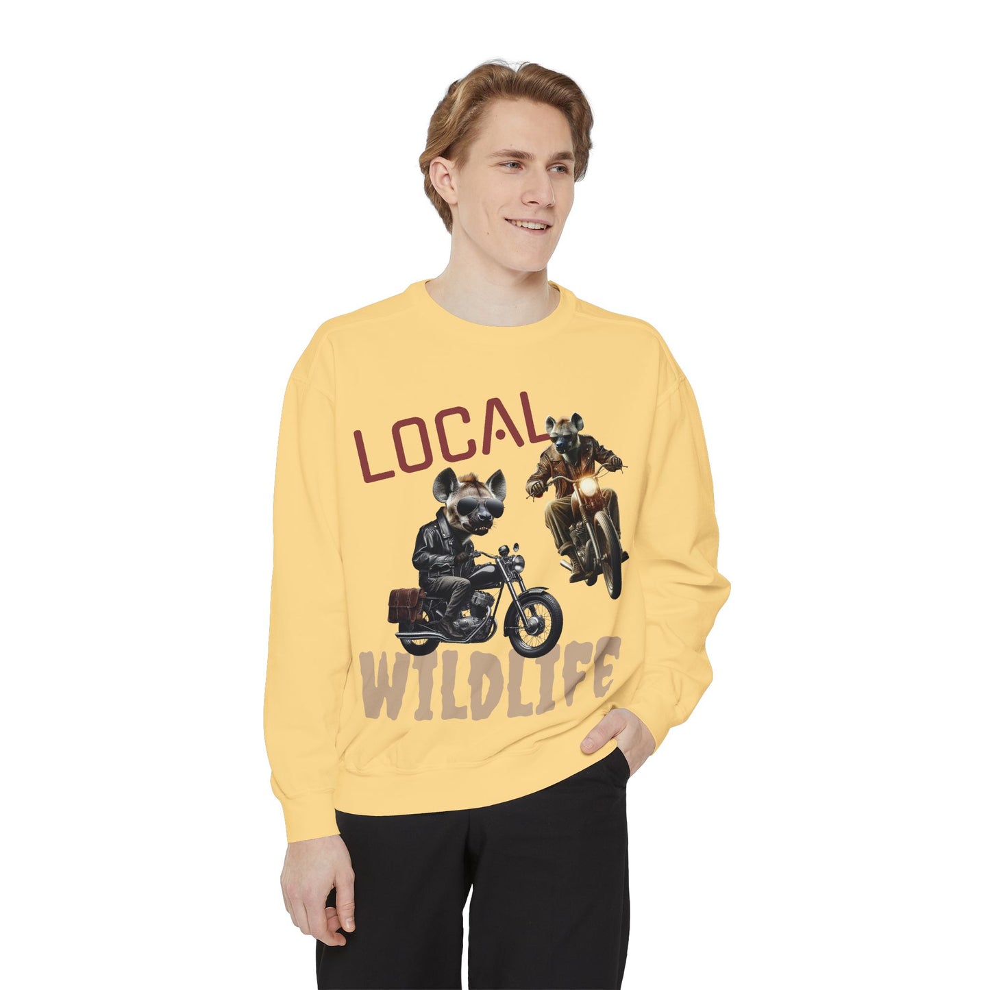 Unisex Garment-Dyed Sweatshirt
